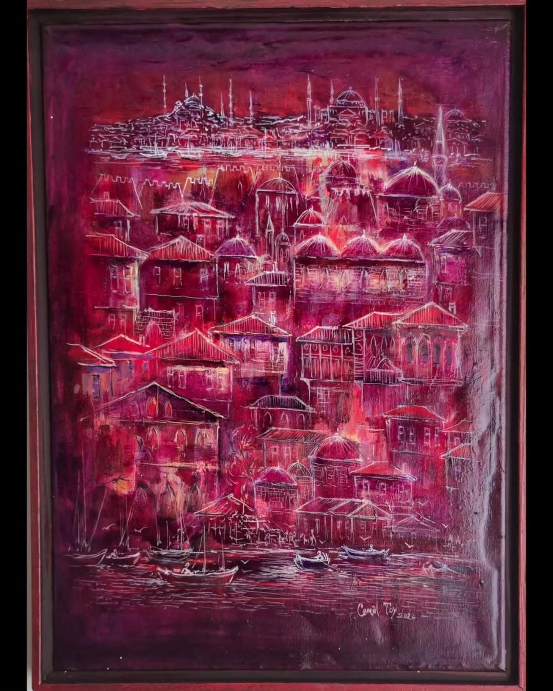 Crimson City Memory by Cemal Toy